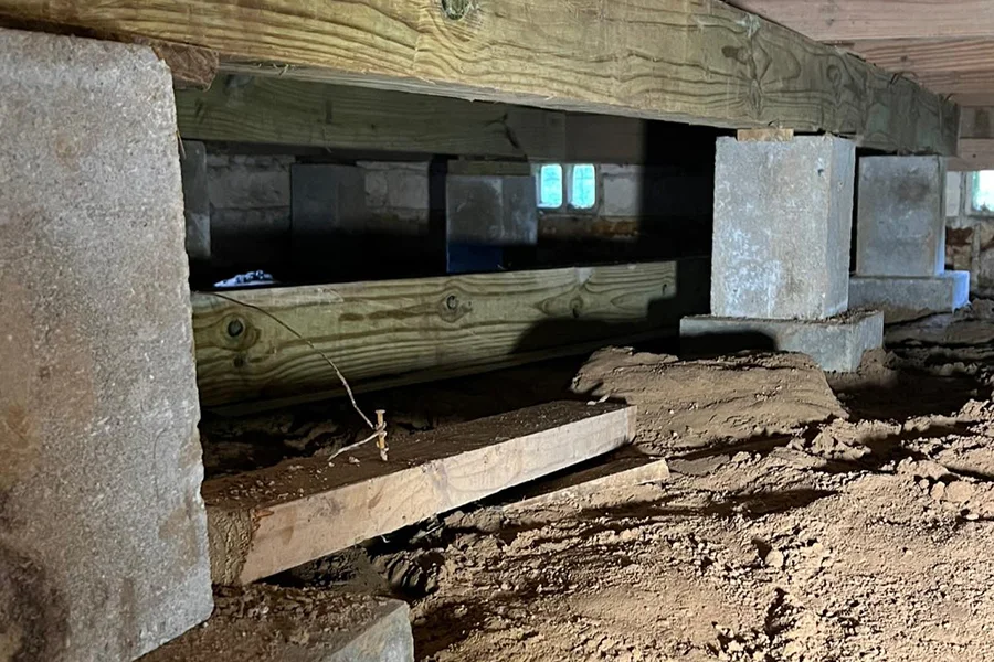 Pier And Beam Or Block And Base Foundation Repair Spring Hill Tn